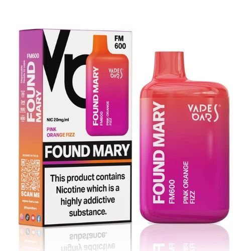 Found Mary FM600 Disposable Vape Pod Device 20MG - Box of 10 - Vapeareawholesale