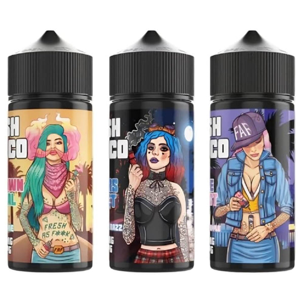 Fresh Vape Co 100ml Shortfill - Vapeareawholesale