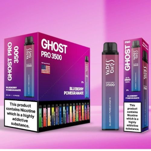 Ghost Pro 3500 Disposable Device 20MG - Box of 10 - Vapeareawholesale