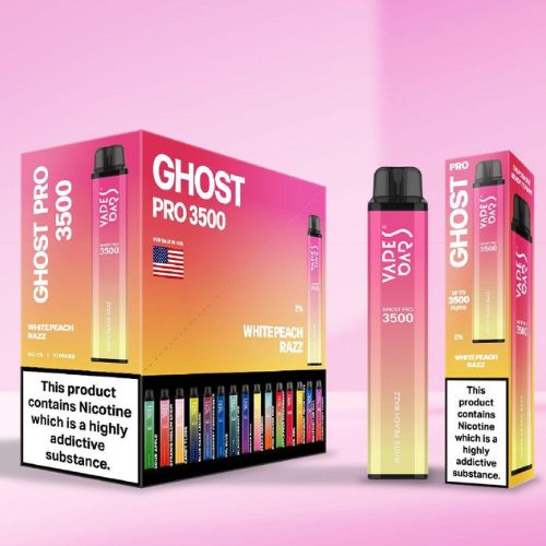 Ghost Pro 3500 Disposable Device 20MG - Box of 10 - Vapeareawholesale