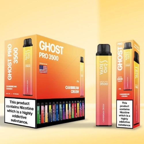 Ghost Pro 3500 Disposable Device 20MG - Box of 10 - Vapeareawholesale