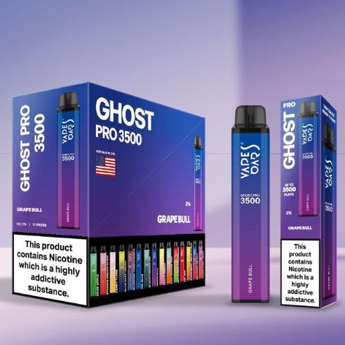 Ghost Pro 3500 Disposable Device 20MG - Box of 10 - Vapeareawholesale