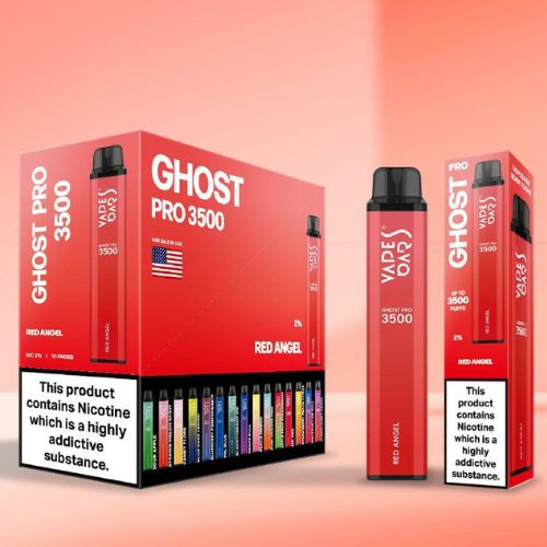 Ghost Pro 3500 Disposable Device 20MG - Box of 10 - Vapeareawholesale