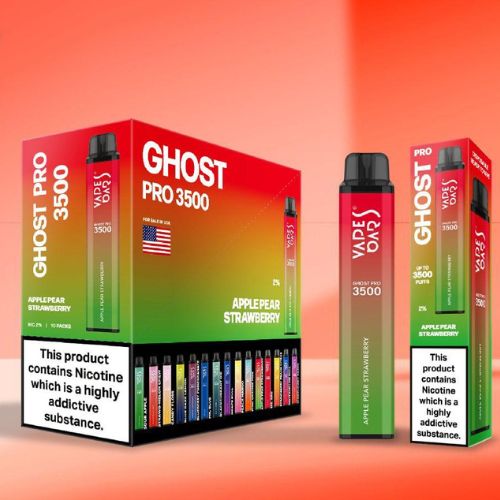 Ghost Pro 3500 Disposable Device 20MG - Box of 10 - Vapeareawholesale