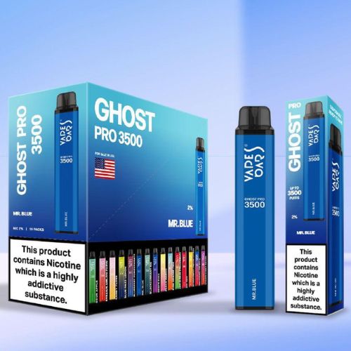 Ghost Pro 3500 Disposable Device 20MG - Box of 10 - Vapeareawholesale