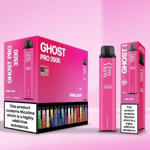 Ghost Pro 3500 Disposable Device 20MG - Box of 10 - Vapeareawholesale