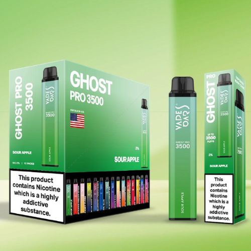 Ghost Pro 3500 Disposable Device 20MG - Box of 10 - Vapeareawholesale