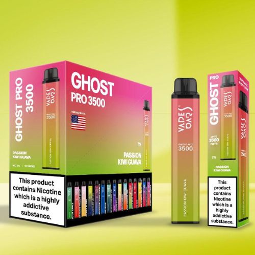 Ghost Pro 3500 Disposable Device 20MG - Box of 10 - Vapeareawholesale