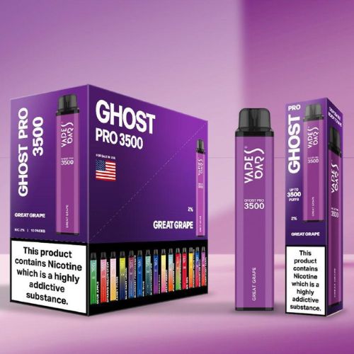 Ghost Pro 3500 Disposable Device 20MG - Box of 10 - Vapeareawholesale