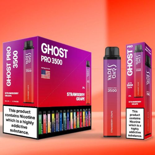 Ghost Pro 3500 Disposable Device 20MG - Box of 10 - Vapeareawholesale