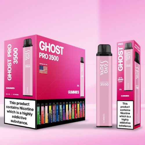 Ghost Pro 3500 Disposable Device 20MG - Box of 10 - Vapeareawholesale