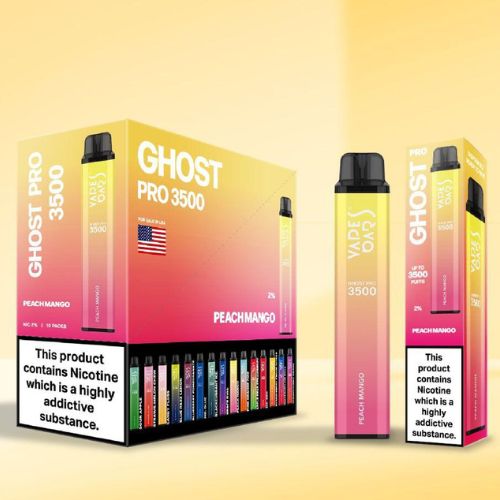 Ghost Pro 3500 Disposable Device 20MG - Box of 10 - Vapeareawholesale