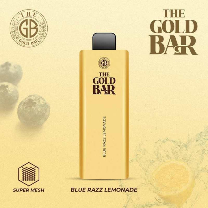 Gold Bar 4500 Disposable Vape Puff Bar Pod Box of 10 - Vapeareawholesale