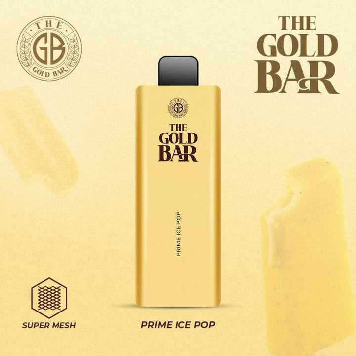 Gold Bar 4500 Disposable Vape Puff Bar Pod Box of 10 - Vapeareawholesale