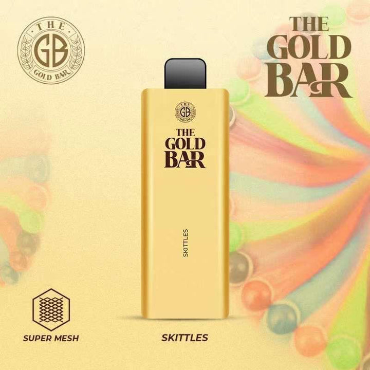 Gold Bar 4500 Disposable Vape Puff Bar Pod Box of 10 - Vapeareawholesale