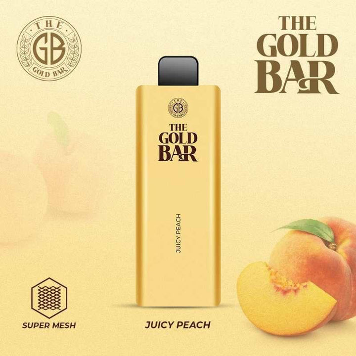 Gold Bar 4500 Disposable Vape Puff Bar Pod Box of 10 - Vapeareawholesale