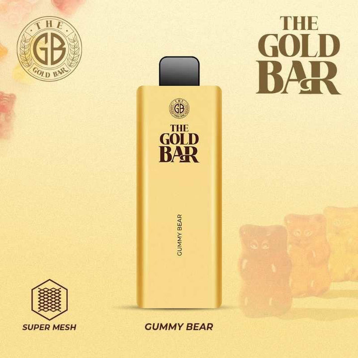 Gold Bar 4500 Disposable Vape Puff Bar Pod Box of 10 - Vapeareawholesale