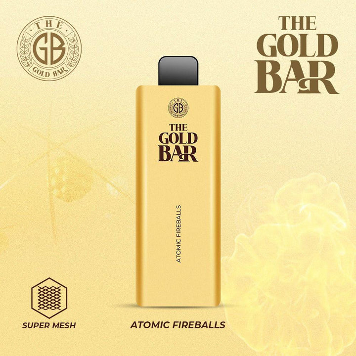 Gold Bar 4500 Disposable Vape Puff Bar Pod Box of 10 - Vapeareawholesale