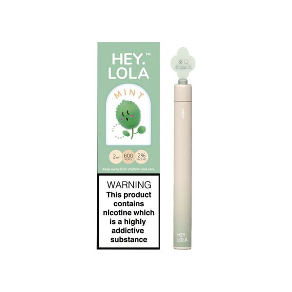 Hey Lola 600 Puffs Disposable Vape Device - Box of 10 - Vapeareawholesale