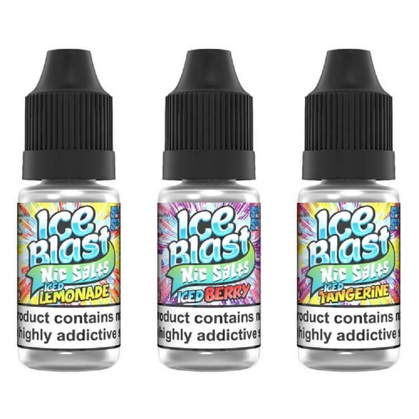 Ice Blast 10ml Nic Salt - Pack of 10 - Vapeareawholesale