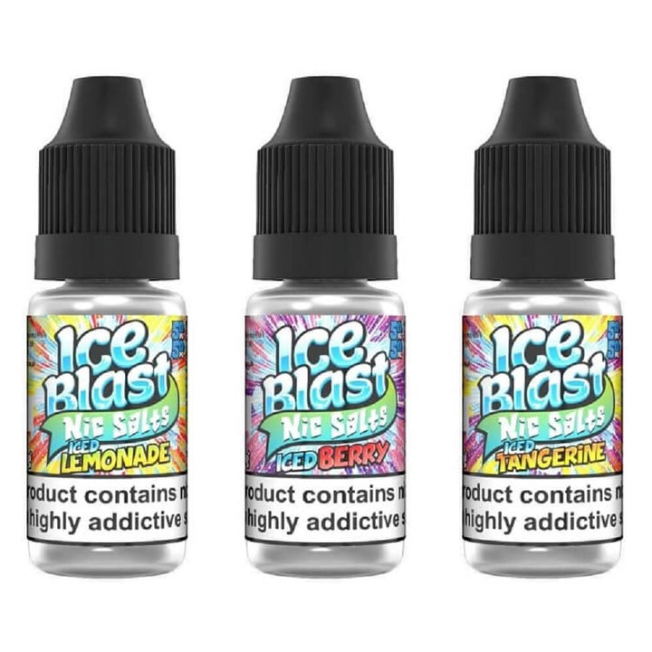 Ice Blast 10ml Nic Salt - Pack of 10 - Vapeareawholesale