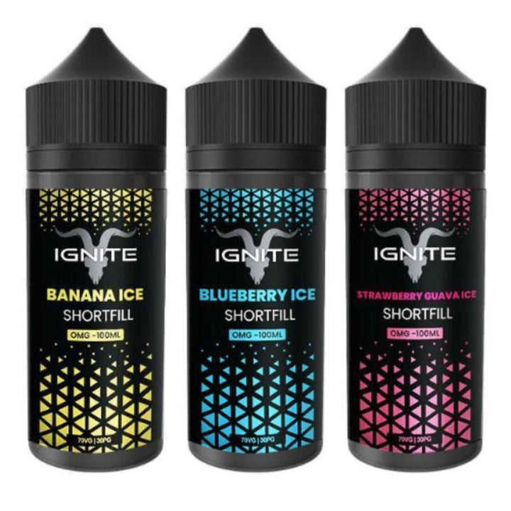 Ignite Shortfill 100ml E-Liquid - Vapeareawholesale