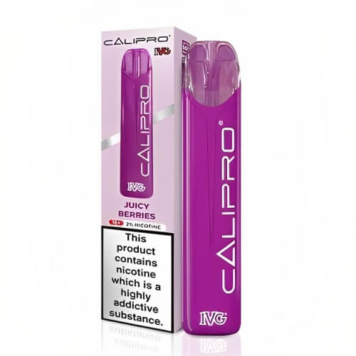 IVG Calipro 600 Puff Disposable Vape Pod Device 20mg - Box of 10 - Vapeareawholesale