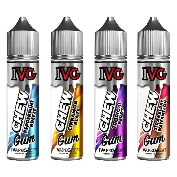 IVG Gum Range 50ml Shortfill - Vapeareawholesale