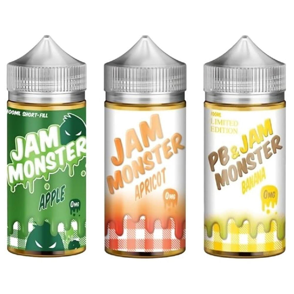 Jam Monster 100ml Shortfill - Vapeareawholesale