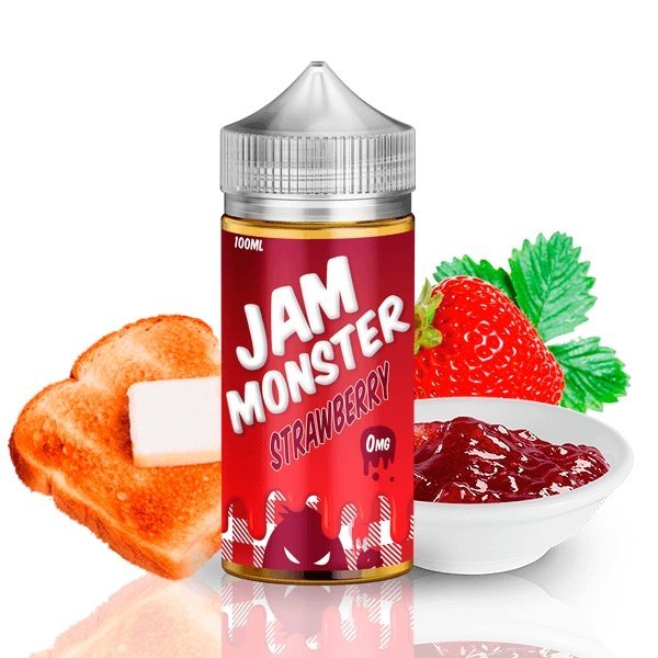 Jam Monster 100ml Shortfill - Vapeareawholesale