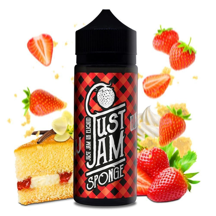 Just Jam Sponge 100ml Shortfill - Vapeareawholesale