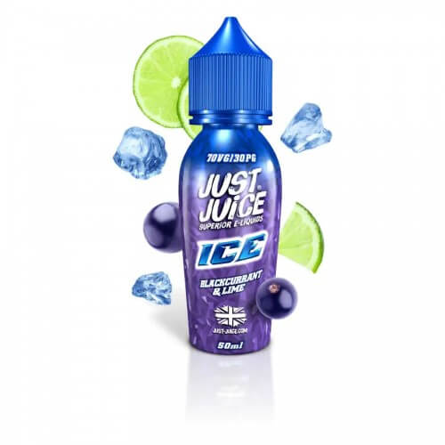 Just Juice Ice Range 50ml Shortfill - Vapeareawholesale