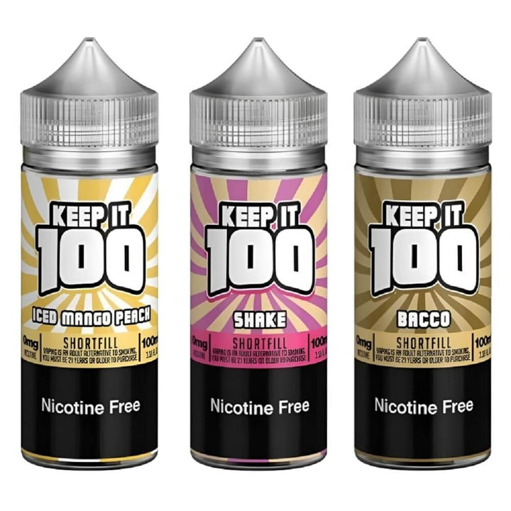 Keep It 100 100ml Shortfill - Vapeareawholesale