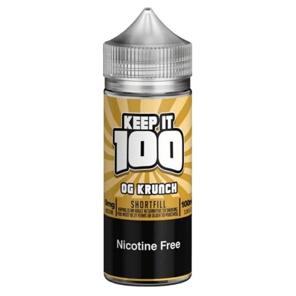 Keep It 100 OG Series 100ml Shortfill - Vapeareawholesale