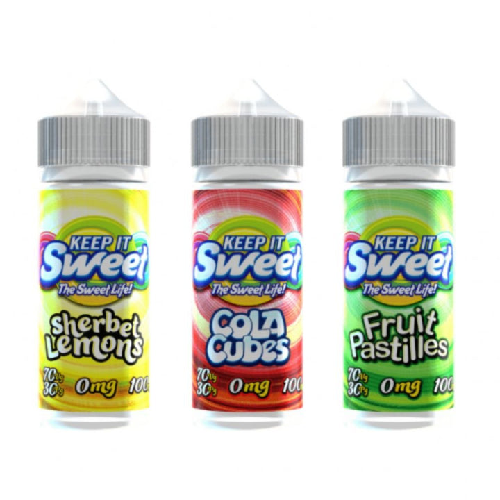 Keep It Sweet 100ml Shortfill E-liquid - Vapeareawholesale