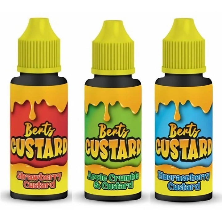 Kingston Berts Custard 100ML Shortfill - Vapeareawholesale