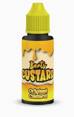 Kingston Berts Custard 100ML Shortfill - Vapeareawholesale