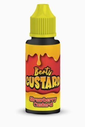 Kingston Berts Custard 100ML Shortfill - Vapeareawholesale