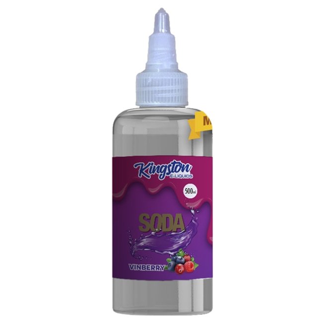 Kingston E-liquids Soda 500ml Shortfill - Vapeareawholesale