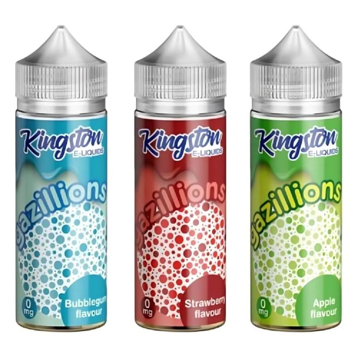 Kingston Gazillions 100ML Shortfill - Vapeareawholesale