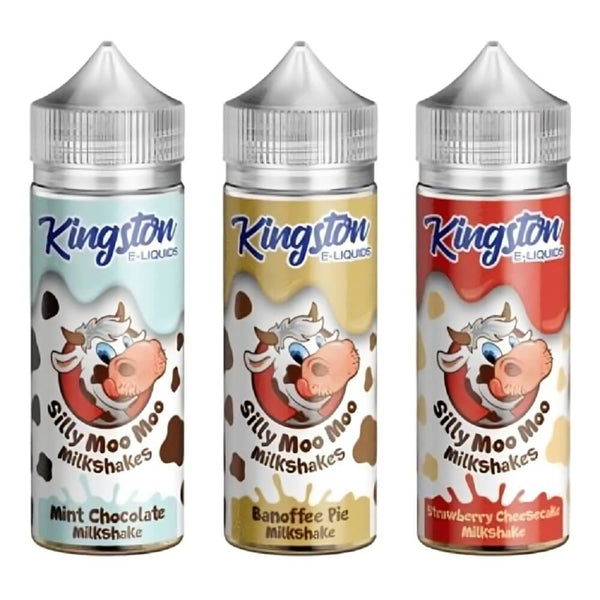 Kingston Silly Moo Moo Milkshakes 100ML Shortfill - Vapeareawholesale