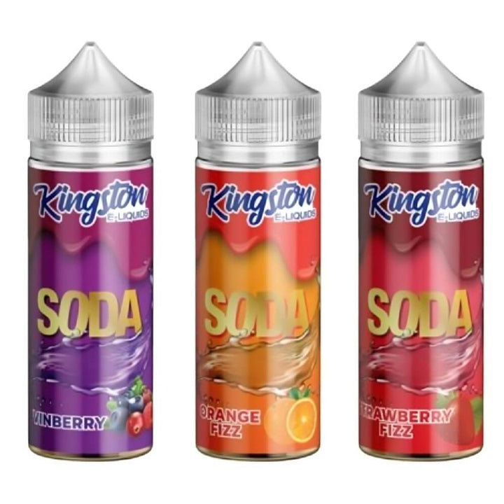 Kingston Soda 100ML Shortfill - Vapeareawholesale