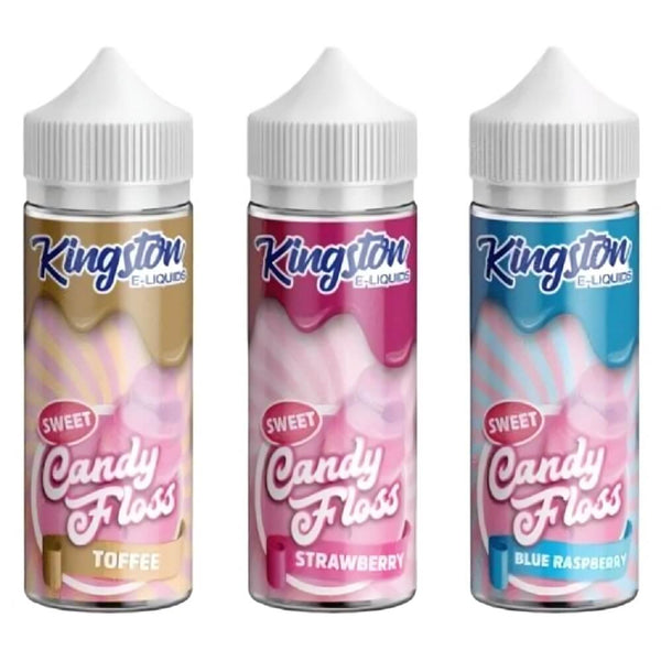 Kingston Sweet Candy Floss 100ML Shortfill - Vapeareawholesale