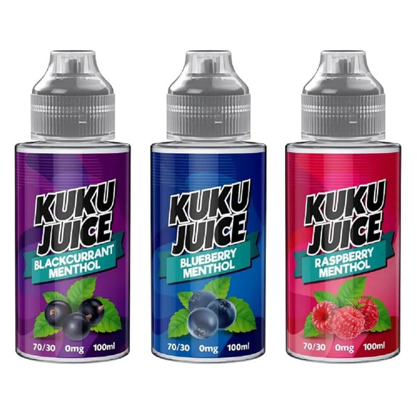 Kuku Juice Menthol 100ML Shortfill - Vapeareawholesale