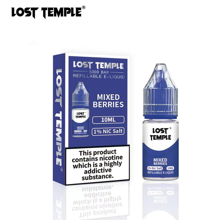 Lost Temple Nic Salts 10ml - Box of 10 - Vapeareawholesale