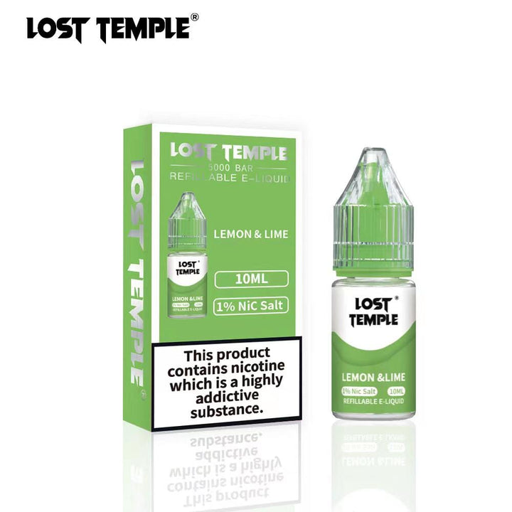 Lost Temple Nic Salts 10ml - Box of 10 - Vapeareawholesale