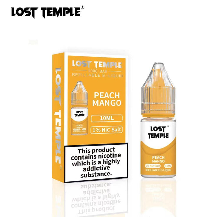 Lost Temple Nic Salts 10ml - Box of 10 - Vapeareawholesale