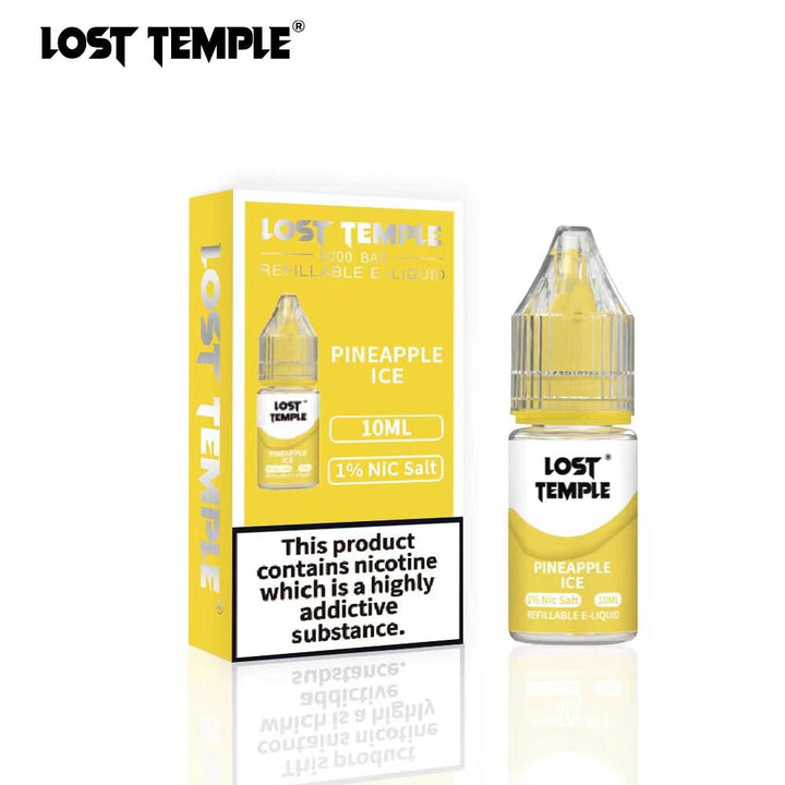 Lost Temple Nic Salts 10ml - Box of 10 - Vapeareawholesale