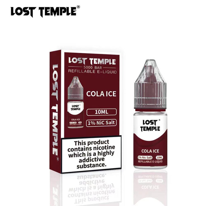 Lost Temple Nic Salts 10ml - Box of 10 - Vapeareawholesale