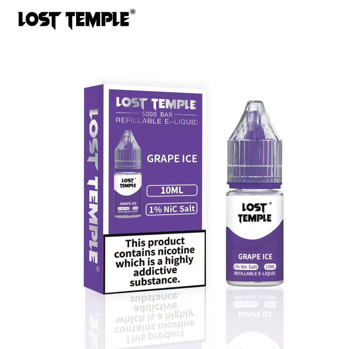 Lost Temple Nic Salts 10ml - Box of 10 - Vapeareawholesale